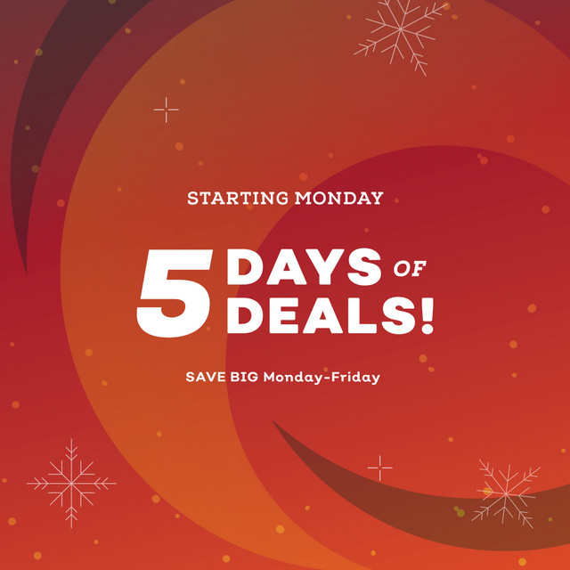 5 days of deals