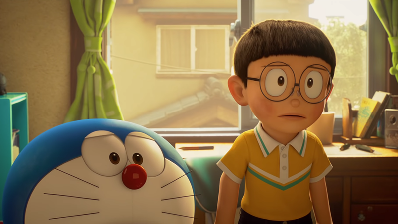 Nobita and Doraemon, from STAND BY ME DORAEMON 2
