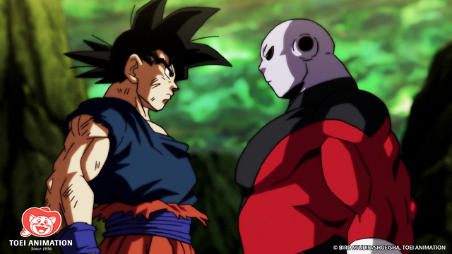 Jiren and Goku from Dragon Ball Super