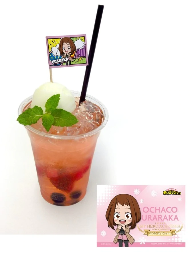Namjatown My Hero Academia Menu: Ochaco Drink