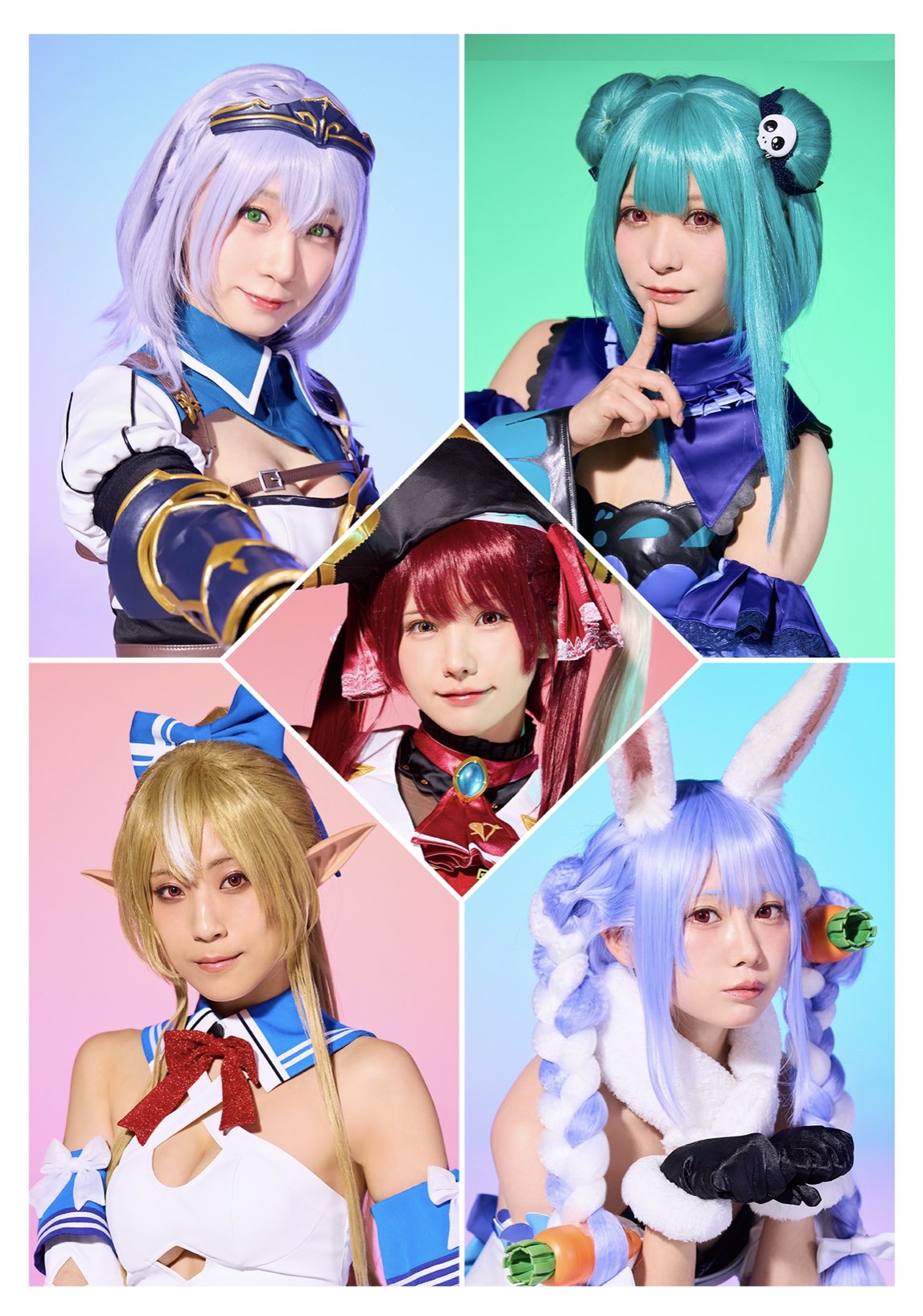 Hololive Fantasy cosplay